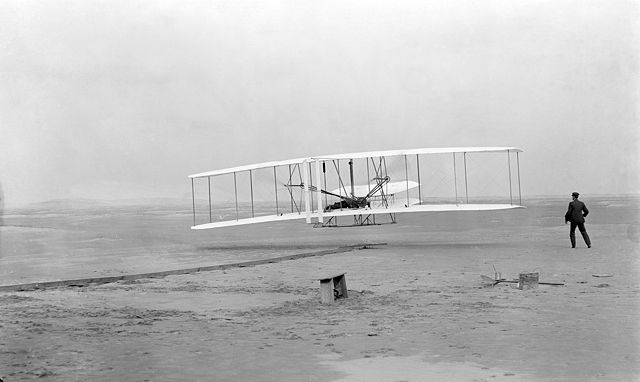 Flugmaschine Bild2 - Wright Brothers