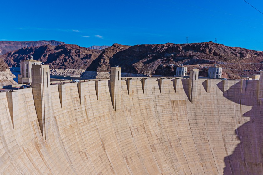 Hoover Dam Foto#3 - Staumauer