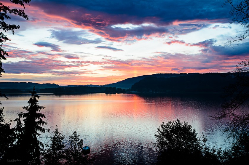 Sonneaufgang am Simssee