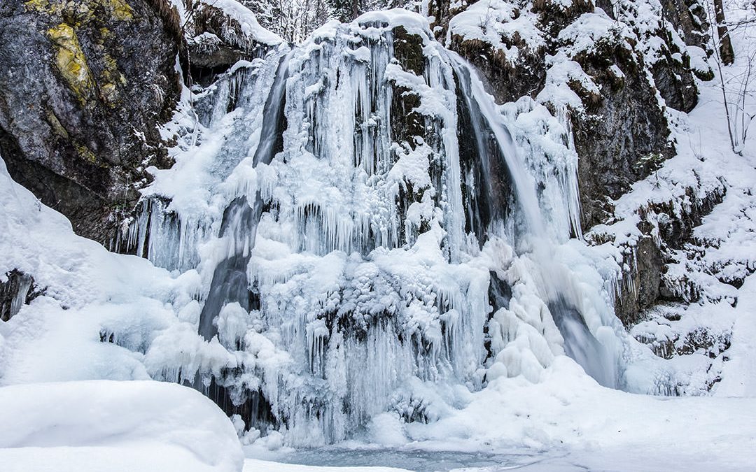 Josefstaler Wasserfall im Winter - www.matthias-foto.de