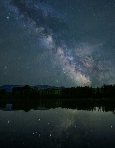 Milchstraßen Spiegelung im See - www.matthias-foto.de