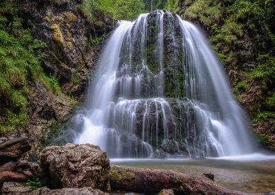 Langzeitbelichtung vom Josefsthaler Wasserfall (Schliersee) - www.matthias-foto.de